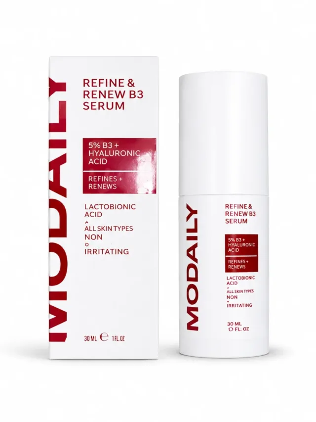 MODAILY Refine & Renew B3 Serum — yuz serumi, 30 ml