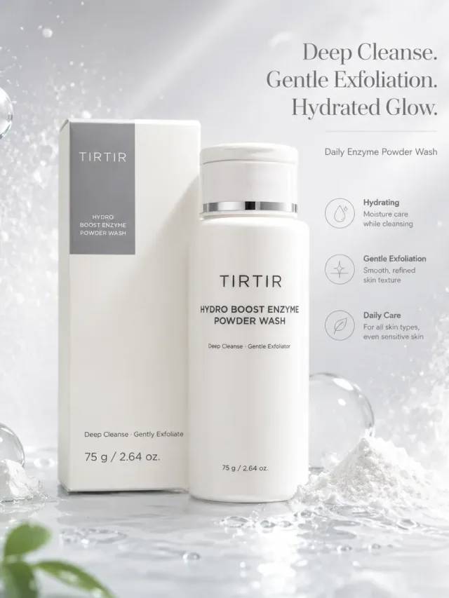 TIRTIR Hydro Boost Enzyme Powder Wash