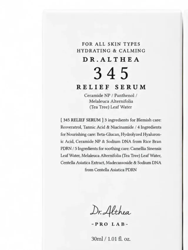 Dr.Althea 345 Relief Serum, 30 ml