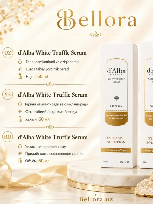 d’Alba White Truffle Serum 60 мл