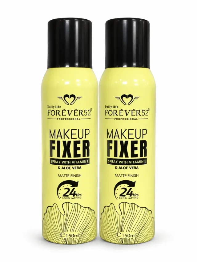 FOREVER52 Makeup Fixer — kundalik va professional makiyaj uchun mos bo‘lgan fiksator.