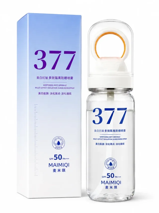 MAIMIQI 377 SPF50 quyoshdan himoyalovchi sprey