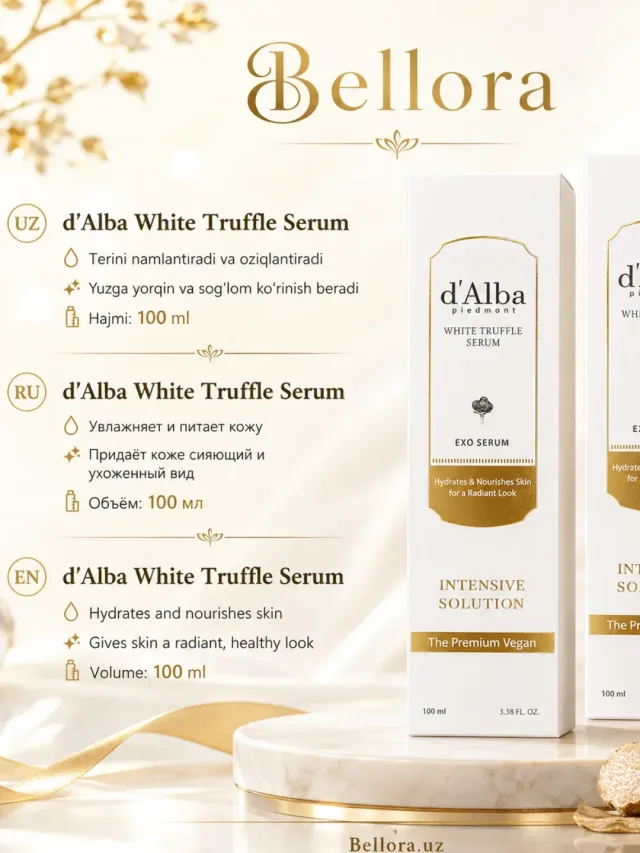 d’Alba Piedmont White Truffle Serum EXO Serum